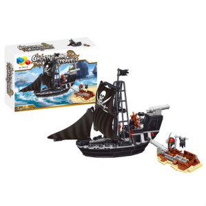 Конструктор Корабль пиратов 70008, 225 деталей